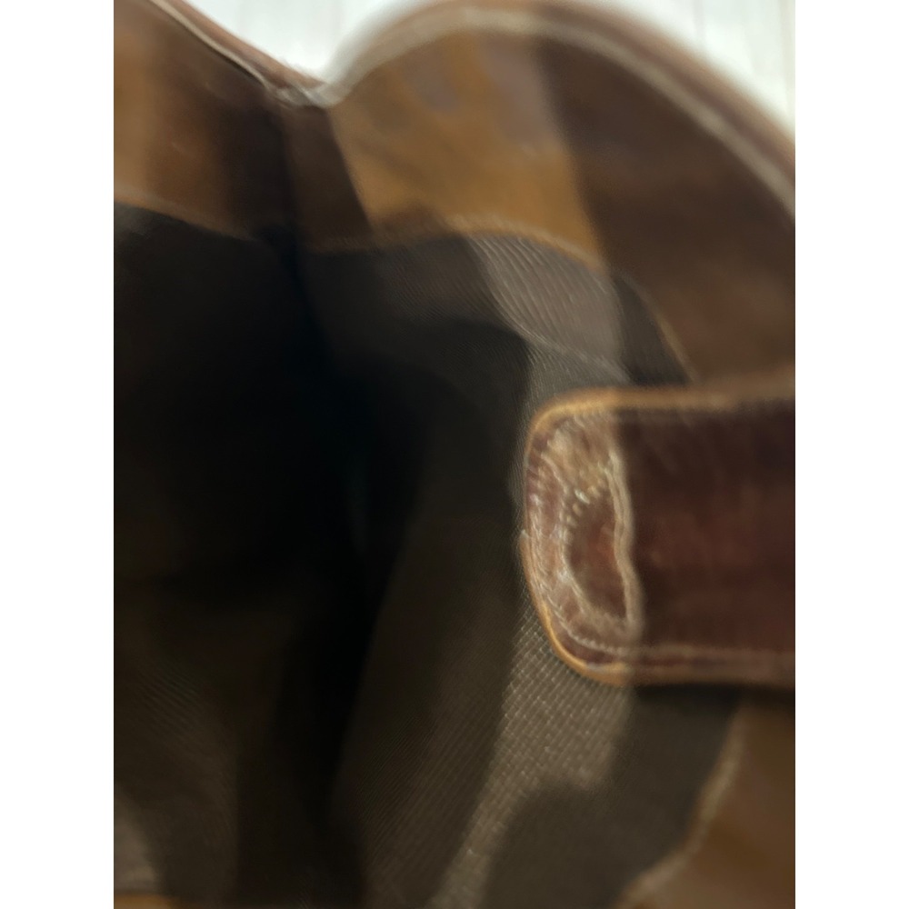 Steve Madden Women's Sz 10B Brown Leather Distressed Western Boots Scrunch Shaft - Picture 2 of 7